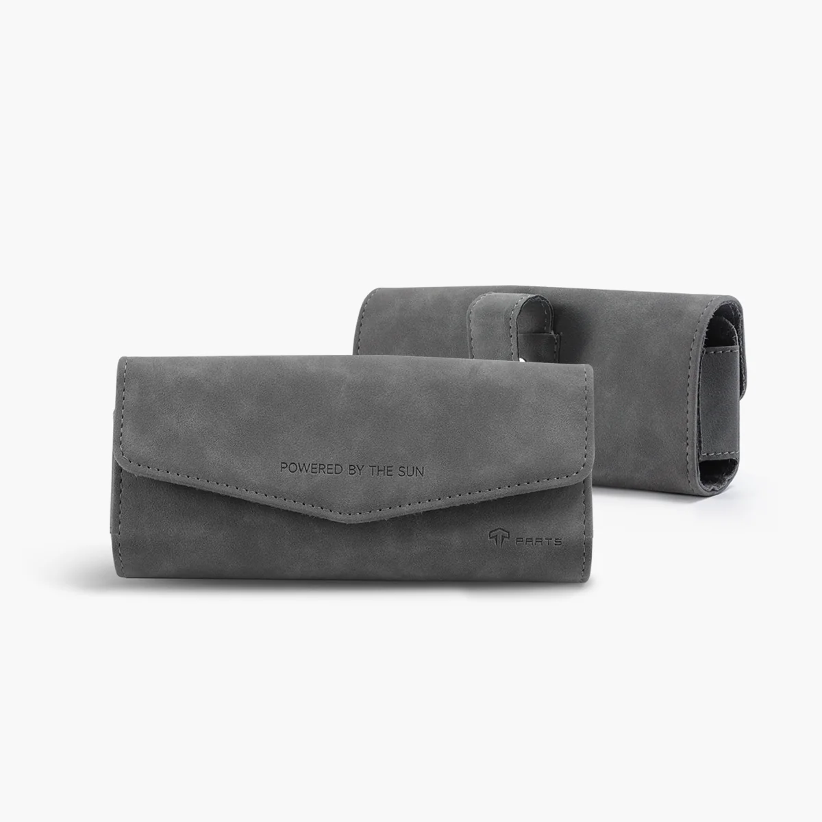 Suede Magnetic Closure Visor Sunglasses Case for Model 3/Y