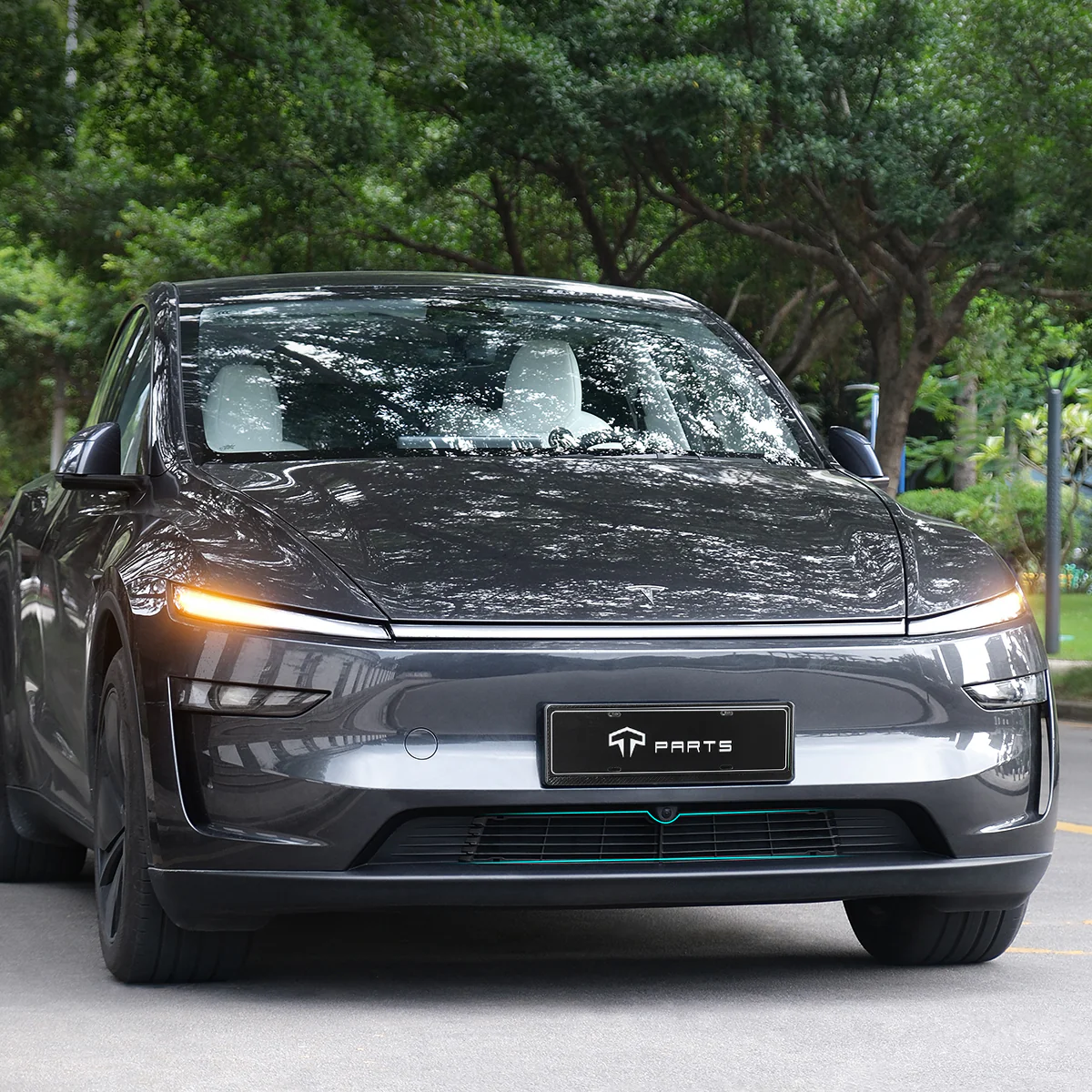Front Grille Mesh Radiator Cover for Model Y (Dual Section) - Image 6