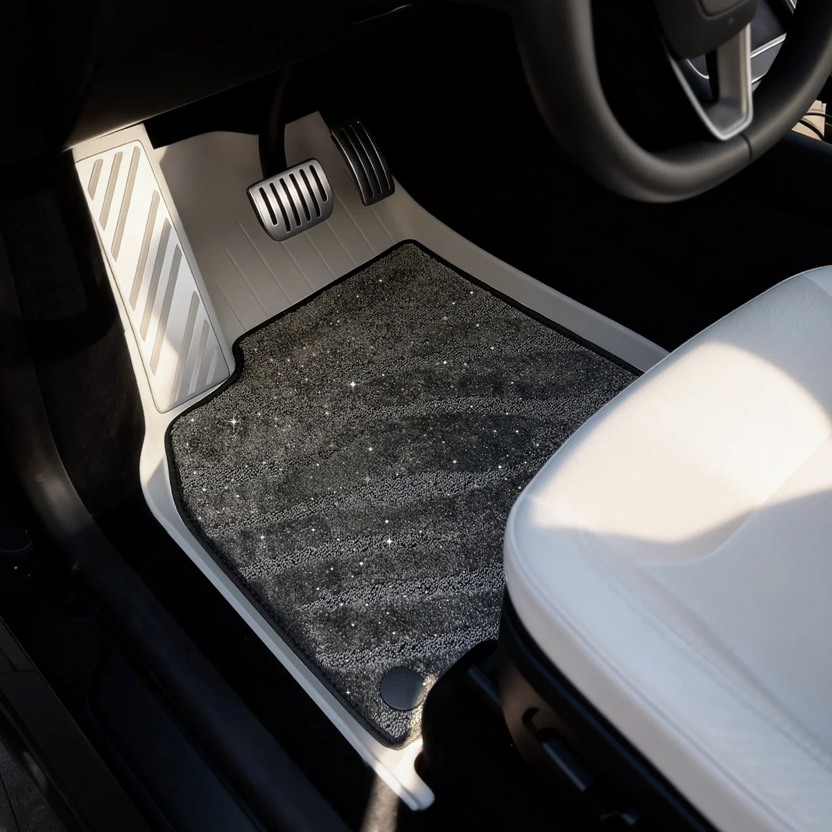 Galaxy Series Dual-Layer All-Weather Floor Liners for Model Y - Image 2