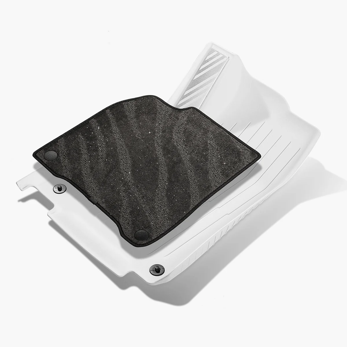 Galaxy Series Dual-Layer All-Weather Floor Liners for Model Y - Image 7