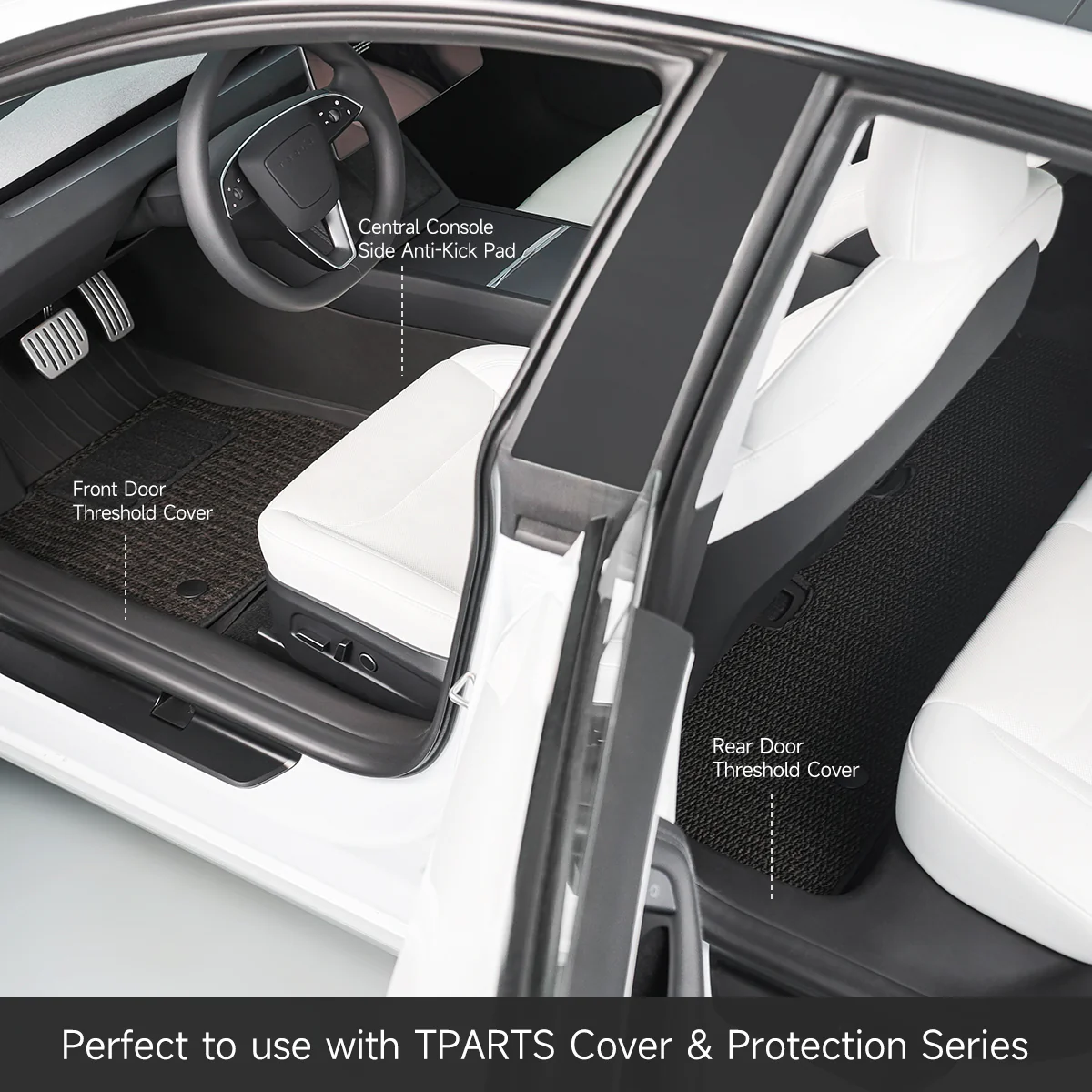 Front/Rear Door Threshold Cover for Model 3/Y - Image 10