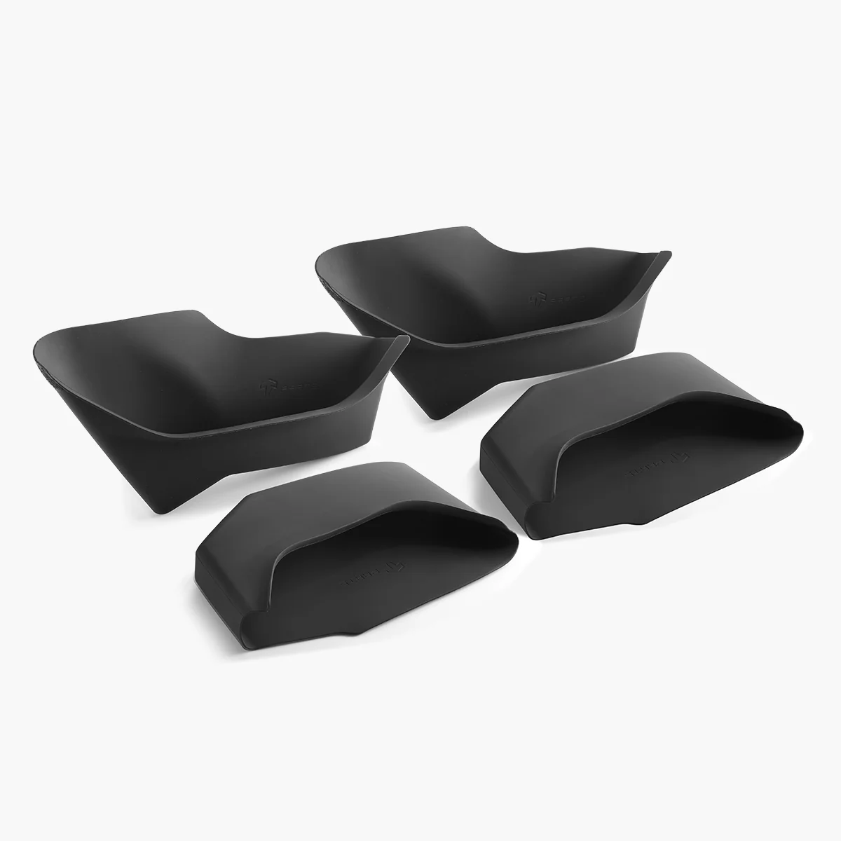 Silicone Door Side Storage Compartment Set for Model 3