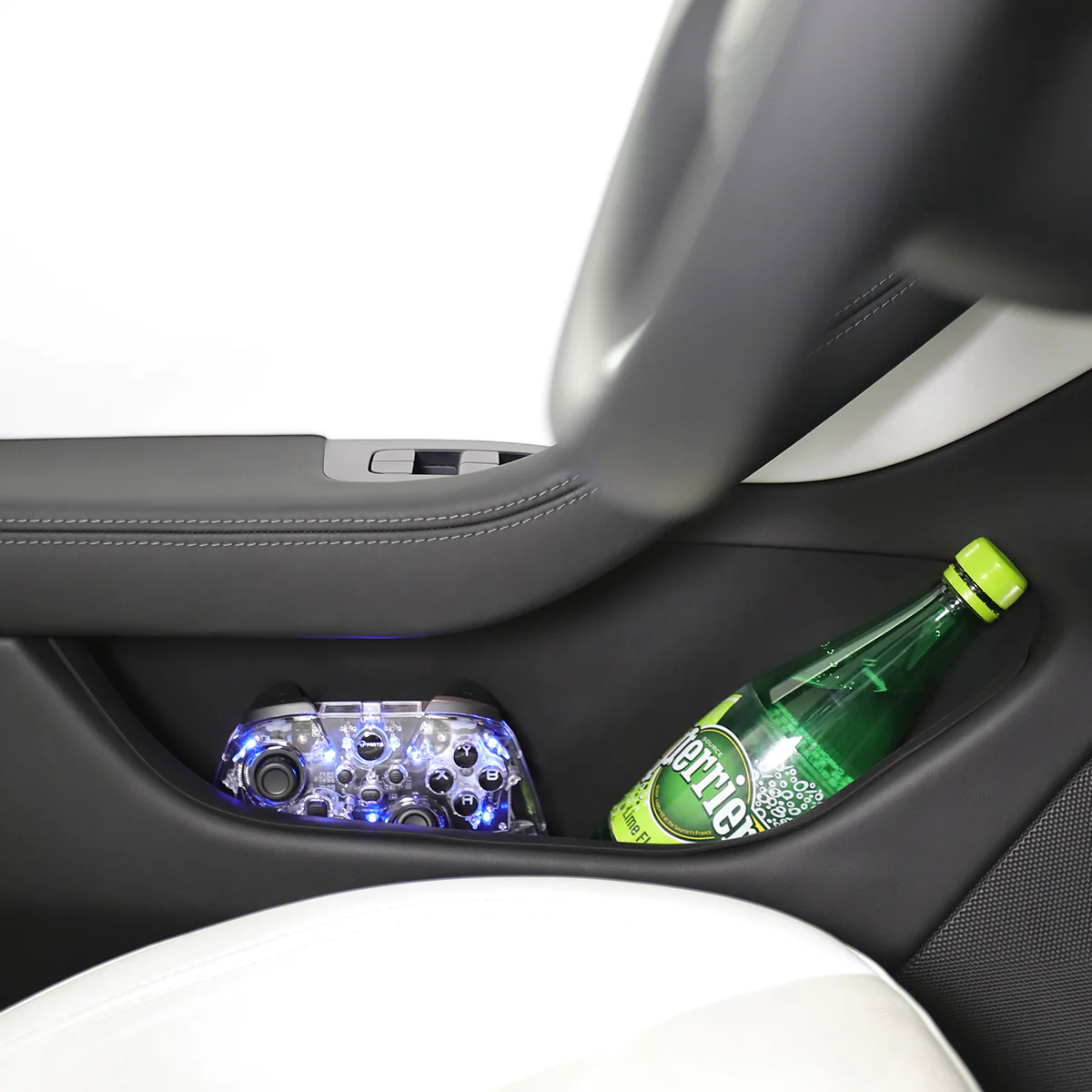 Silicone Door Side Storage Compartment Set for Model 3 - Image 2