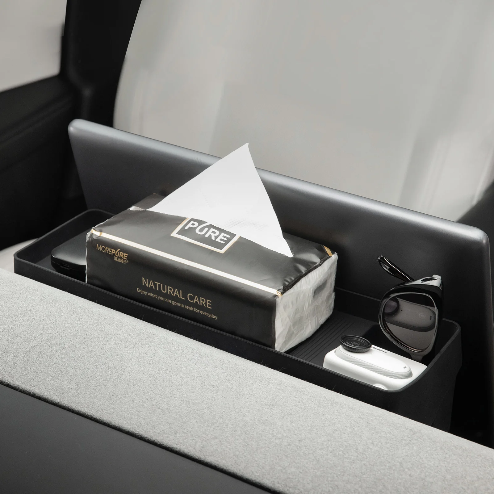 Behind Screen Dashboard Storage Tray for Model 3/Y - Image 5