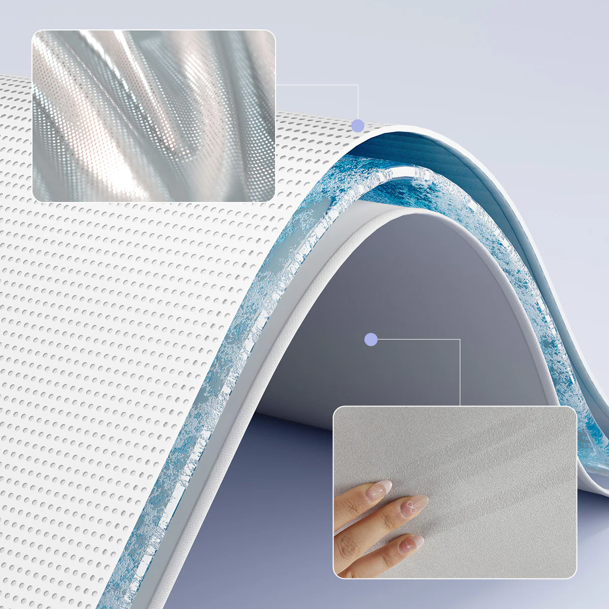 Ice Velvet Static Glassroof Sunshade for Model Y - Image 7