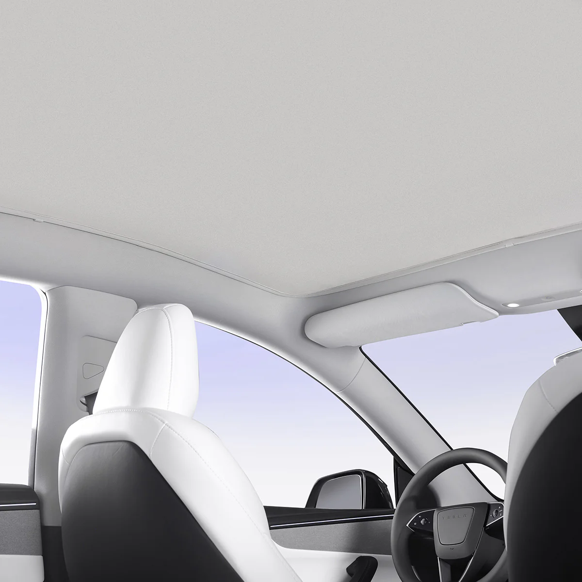 Ice Velvet Static Glassroof Sunshade for Model Y - Image 8