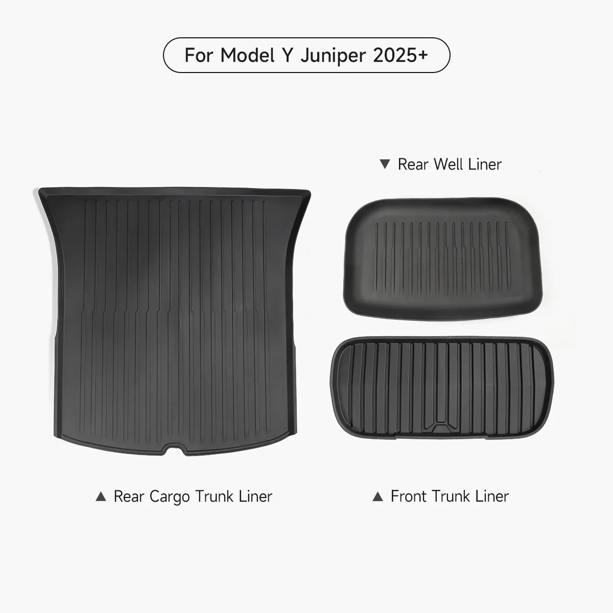 All-Weather Trunk Liners with Seatsback Liner for Model Y - Image 11