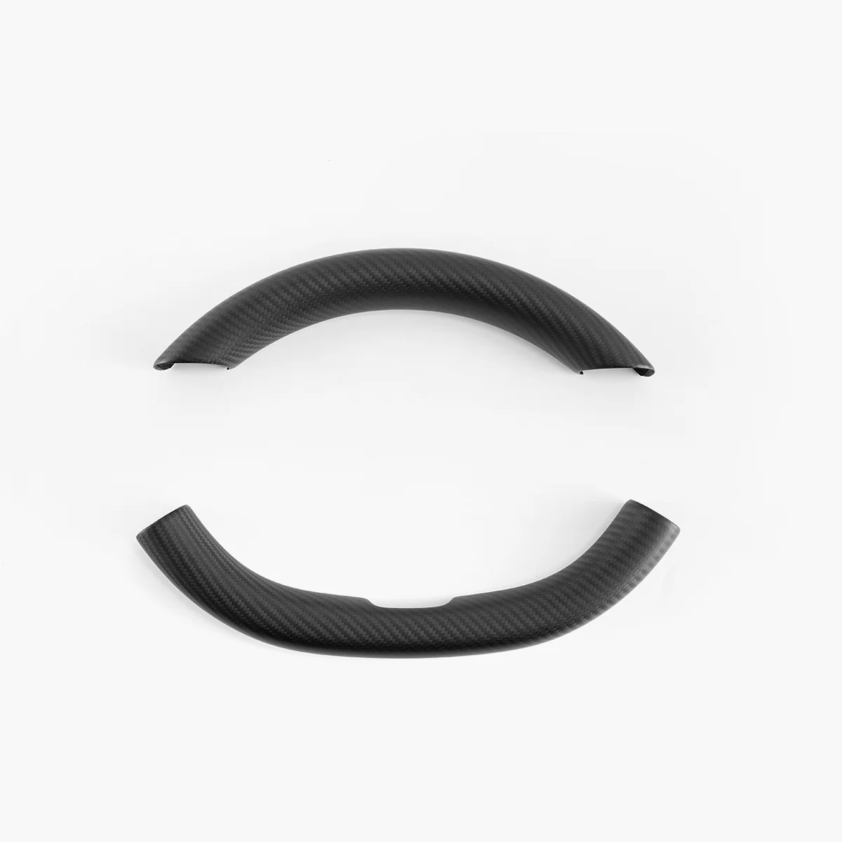 Real Carbon Fiber Steering Wheel Cover for Model 3/Y (Set of Two) - Image 10