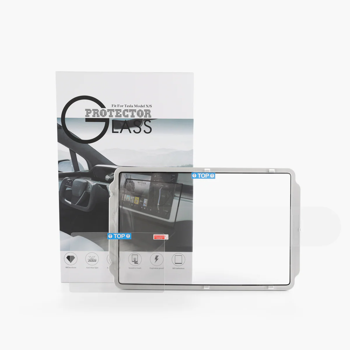 Tempered Glass Screen Protector for Model 3/Y - Image 3