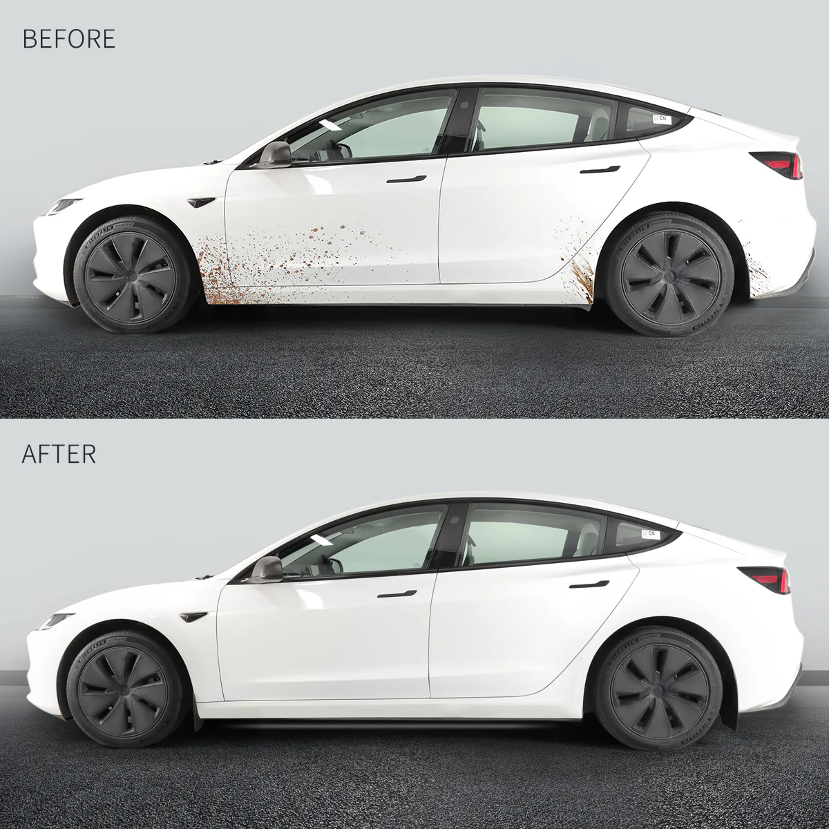 Mud Flaps Splash Guards for Model 3(Set of 4) - Image 6
