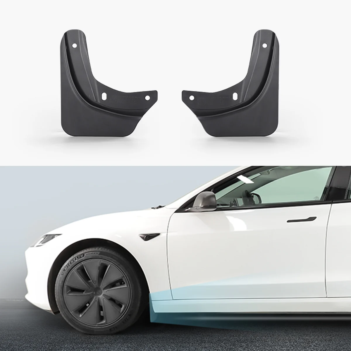 Mud Flaps Splash Guards for Model 3(Set of 4) - Image 8