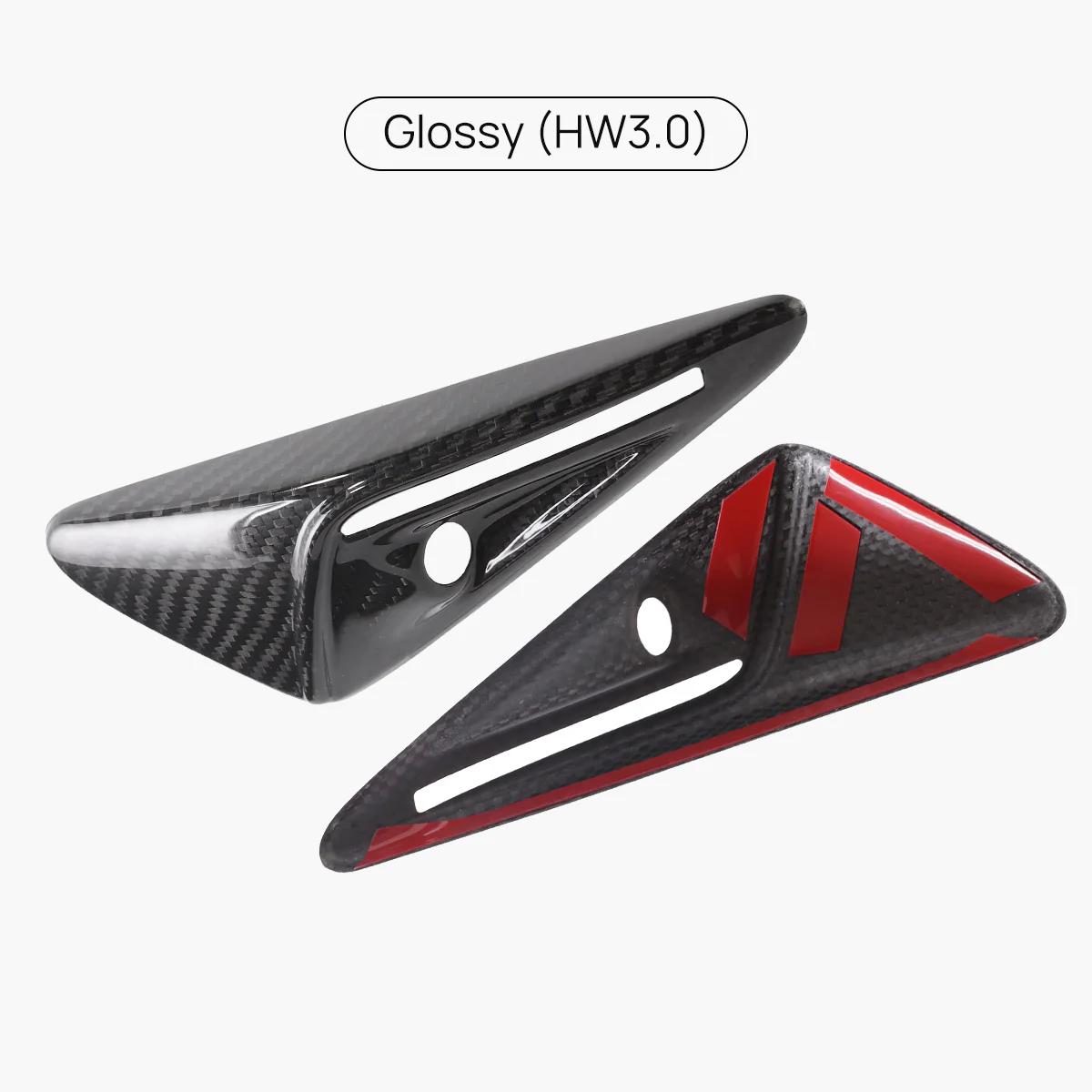 Real Carbon Fiber Side Camera Cover for Model 3/Y - Image 10