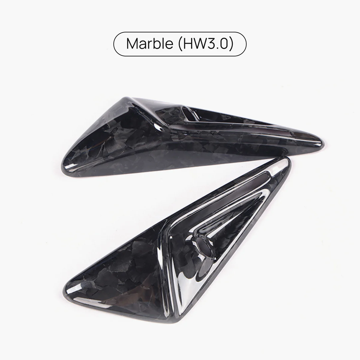 Real Carbon Fiber Side Camera Cover for Model 3/Y - Image 15