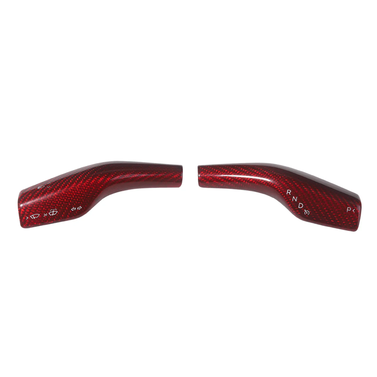 Real Carbon Fiber Stalk Cover for Model 3/Y - Image 4