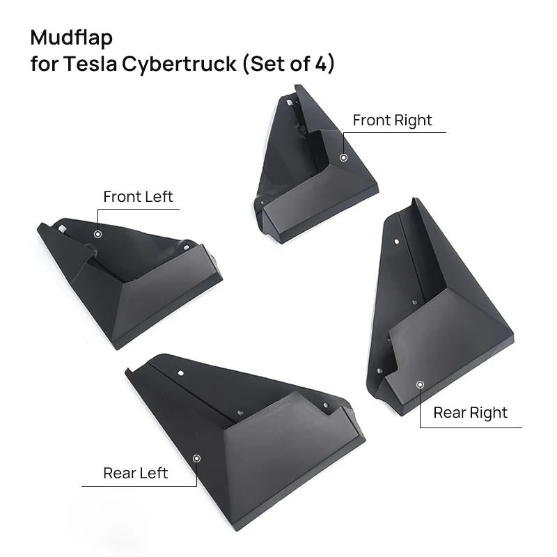 Mudflap for Cybertruck (Set of 4)
