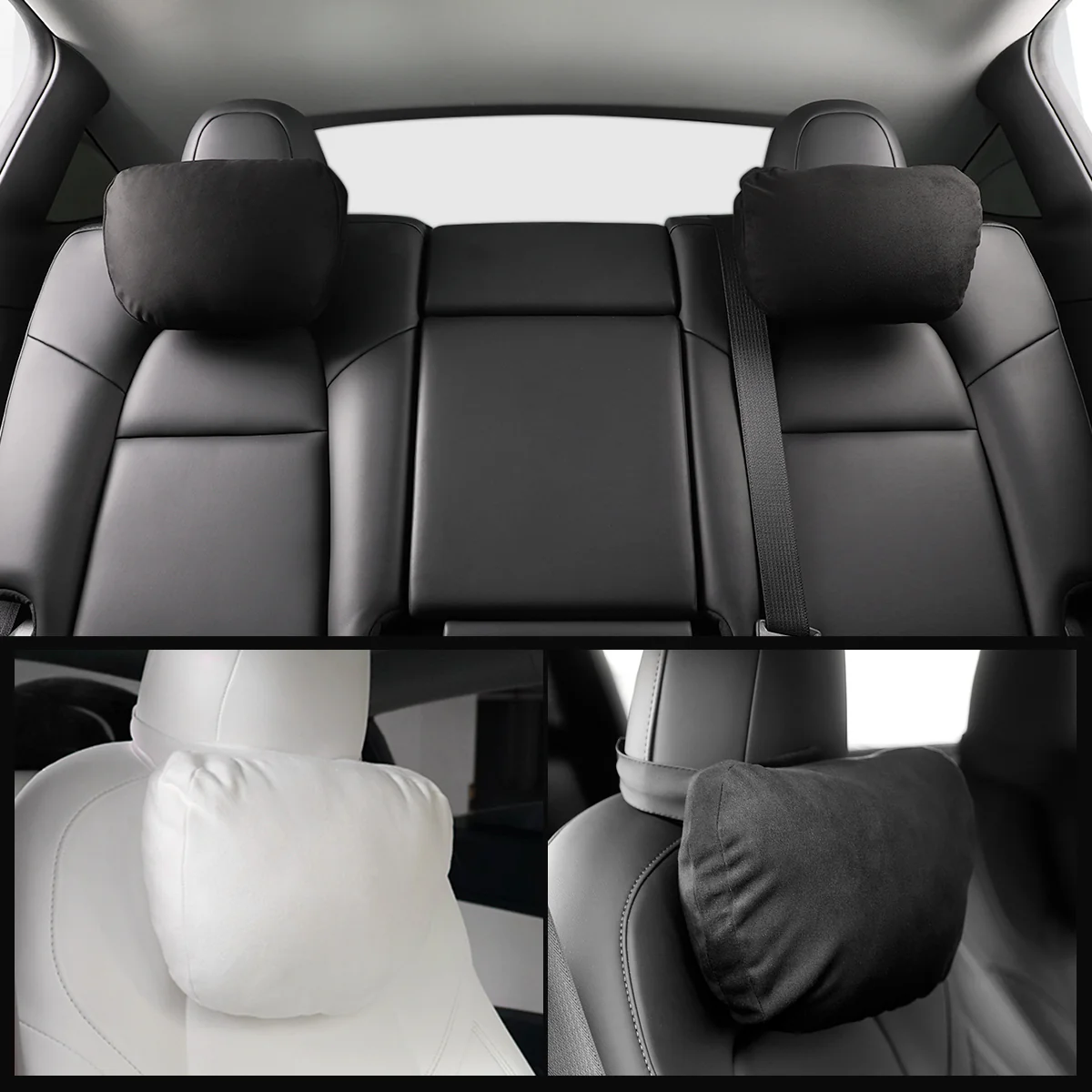 Headrest Pillow for Model 3/Y/S/X (Made with Dupont™ Sorona® Sustainable Fabric) - Image 9