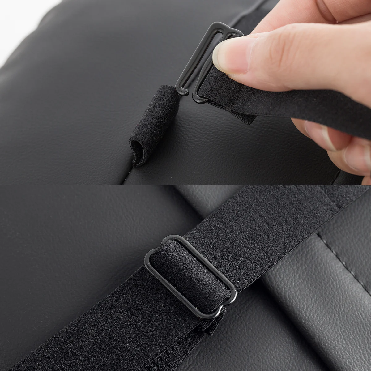 Leather Headrest Pillow for Model 3/Y/S/X(Filled With Dupont™ Sorona® Sustainable Bio Padding) - Image 14