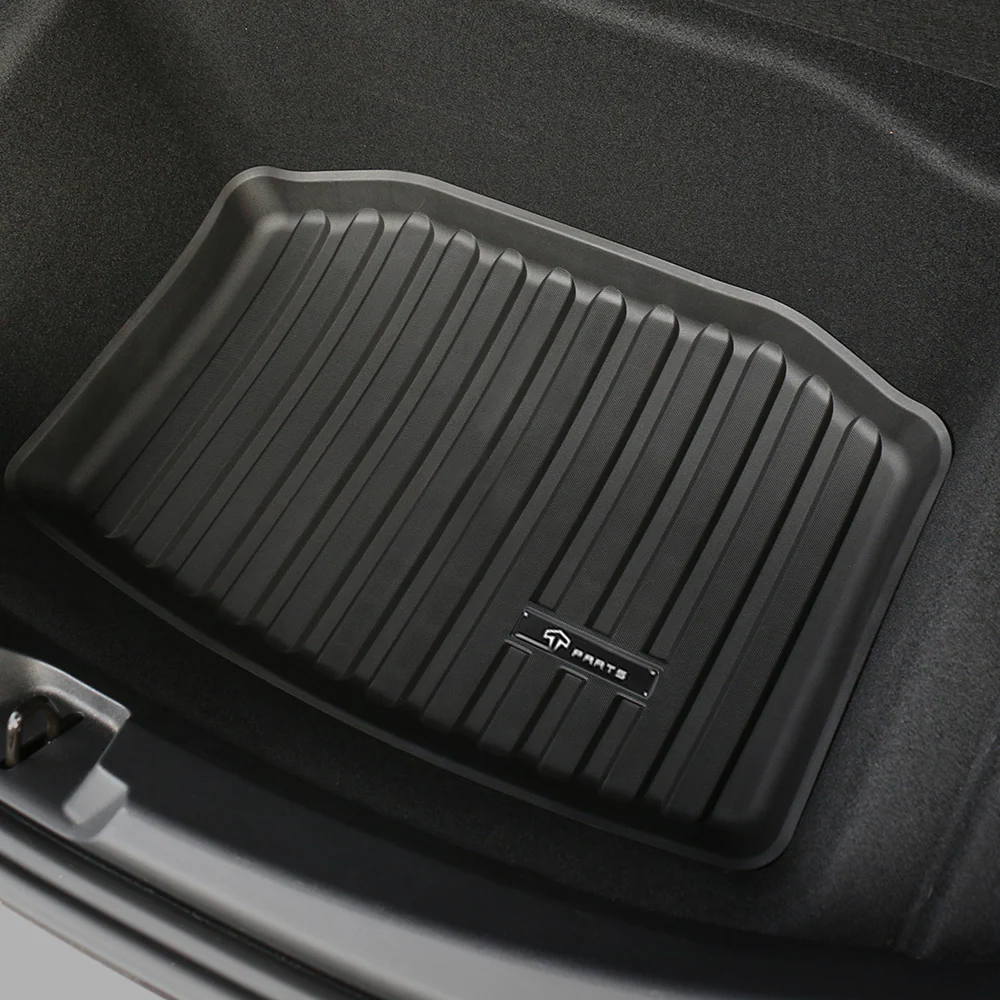 All-Weather Cargo Liners Set with Seats Back Protector Mats for Model 3 - Image 3