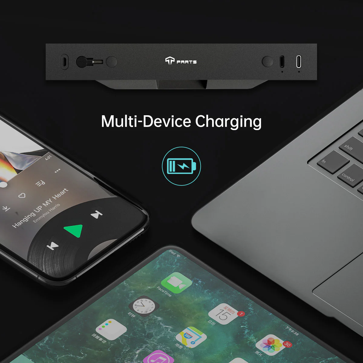 Muti-Ports Hidden Center Console USB Charging Hub for Model 3/Y - Image 8