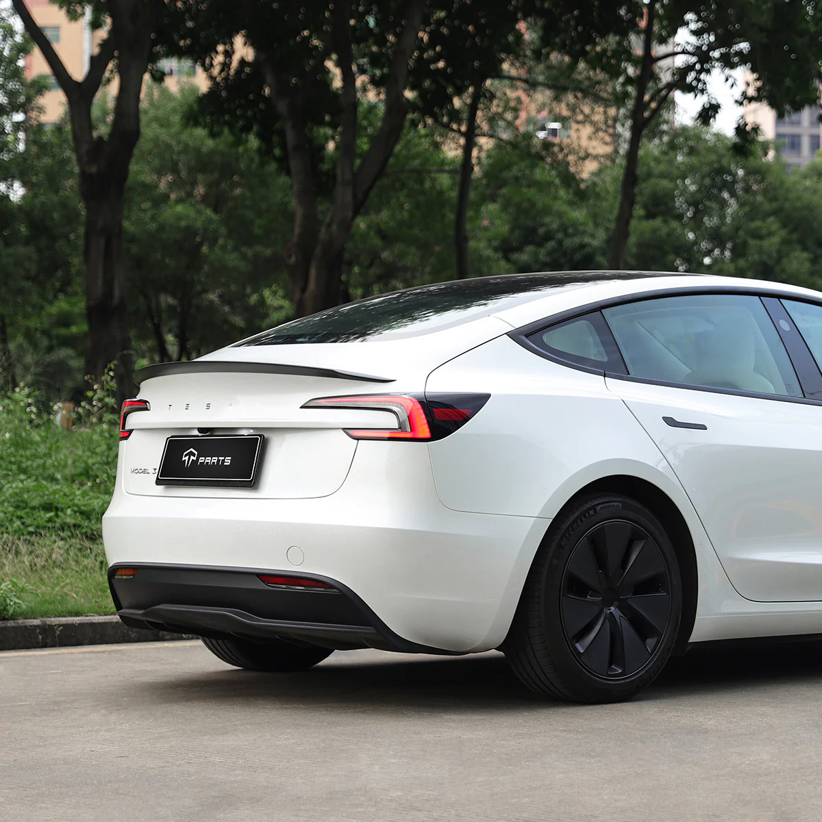 Real Carbon Fiber Performance Spoiler for Model 3 - Image 4