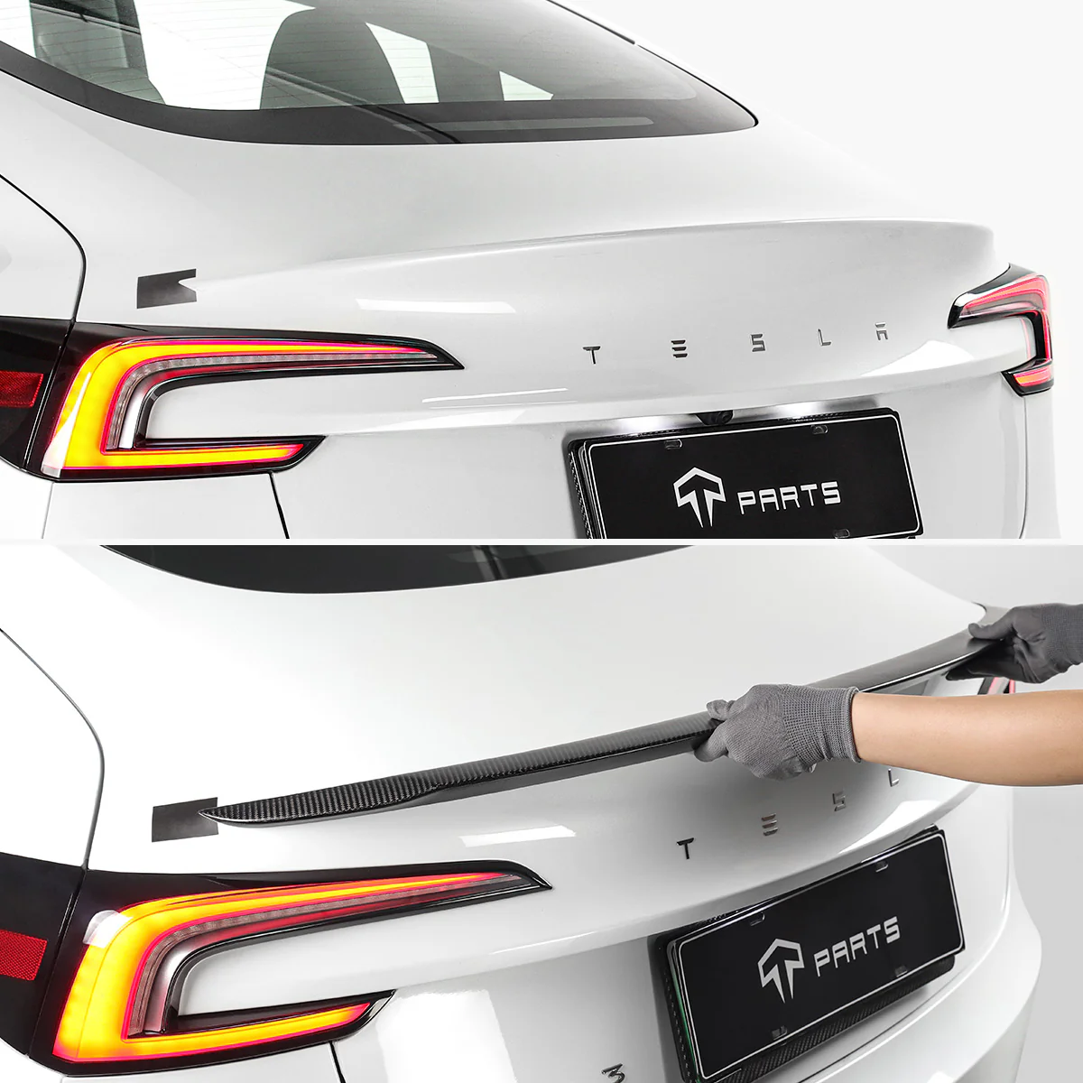 Real Carbon Fiber Performance Spoiler for Model 3 - Image 6