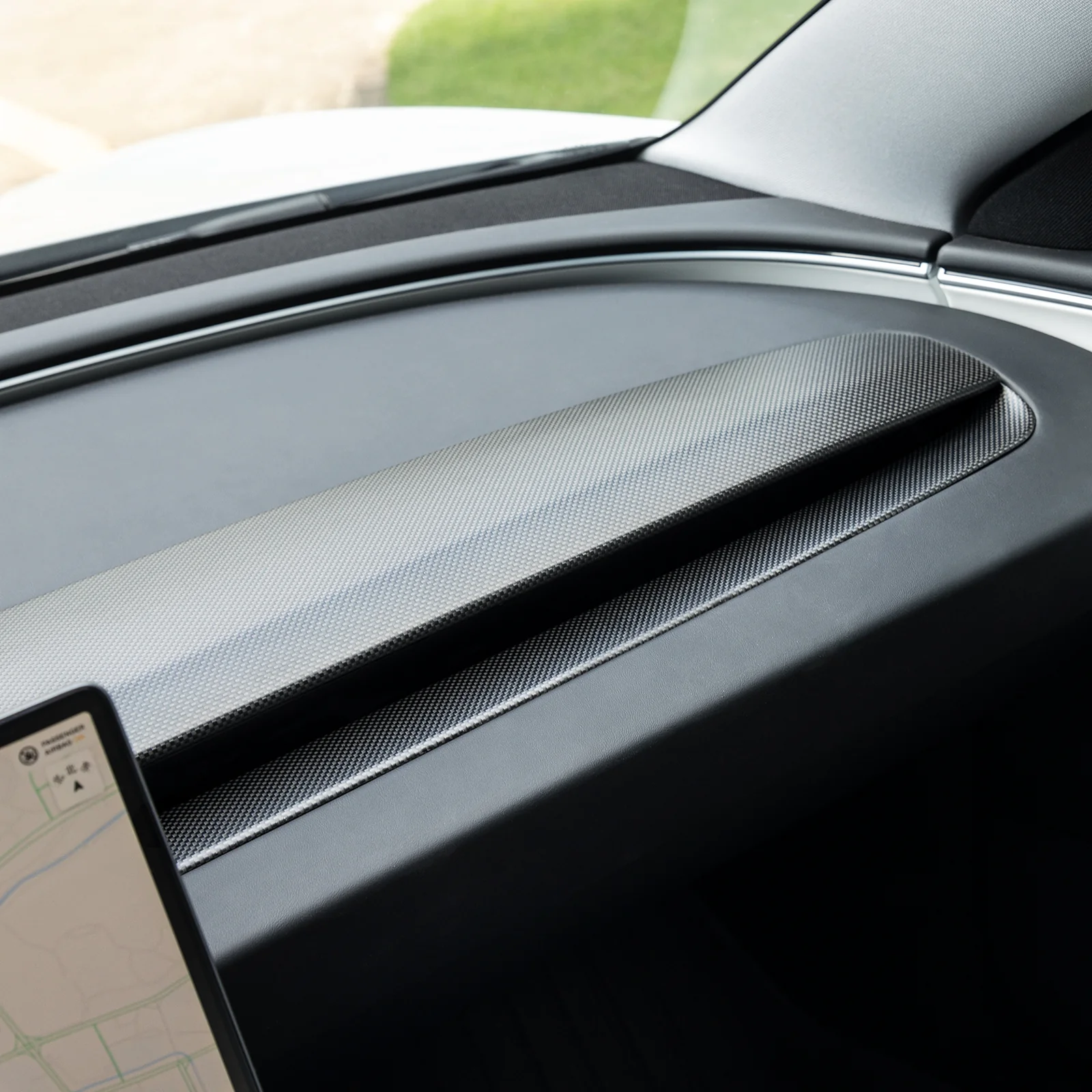 Real Carbon Fiber Dashboard for Model 3/Y - Image 3
