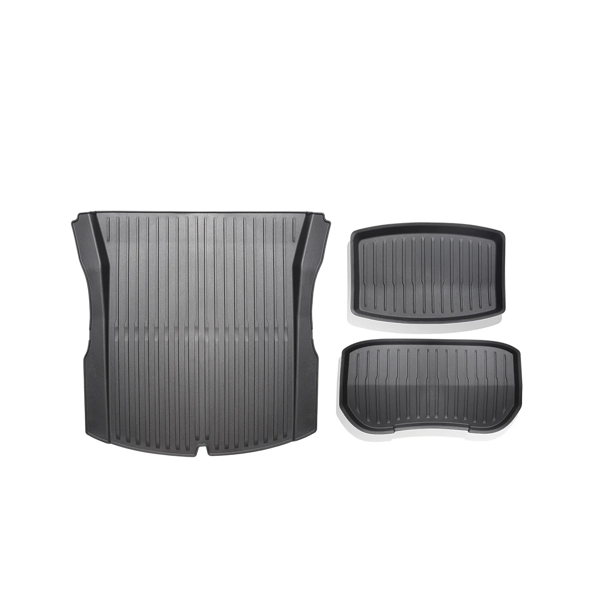 All-Weather Cargo Liners Set with Seats Back Protector Mats for Model 3 - Image 10