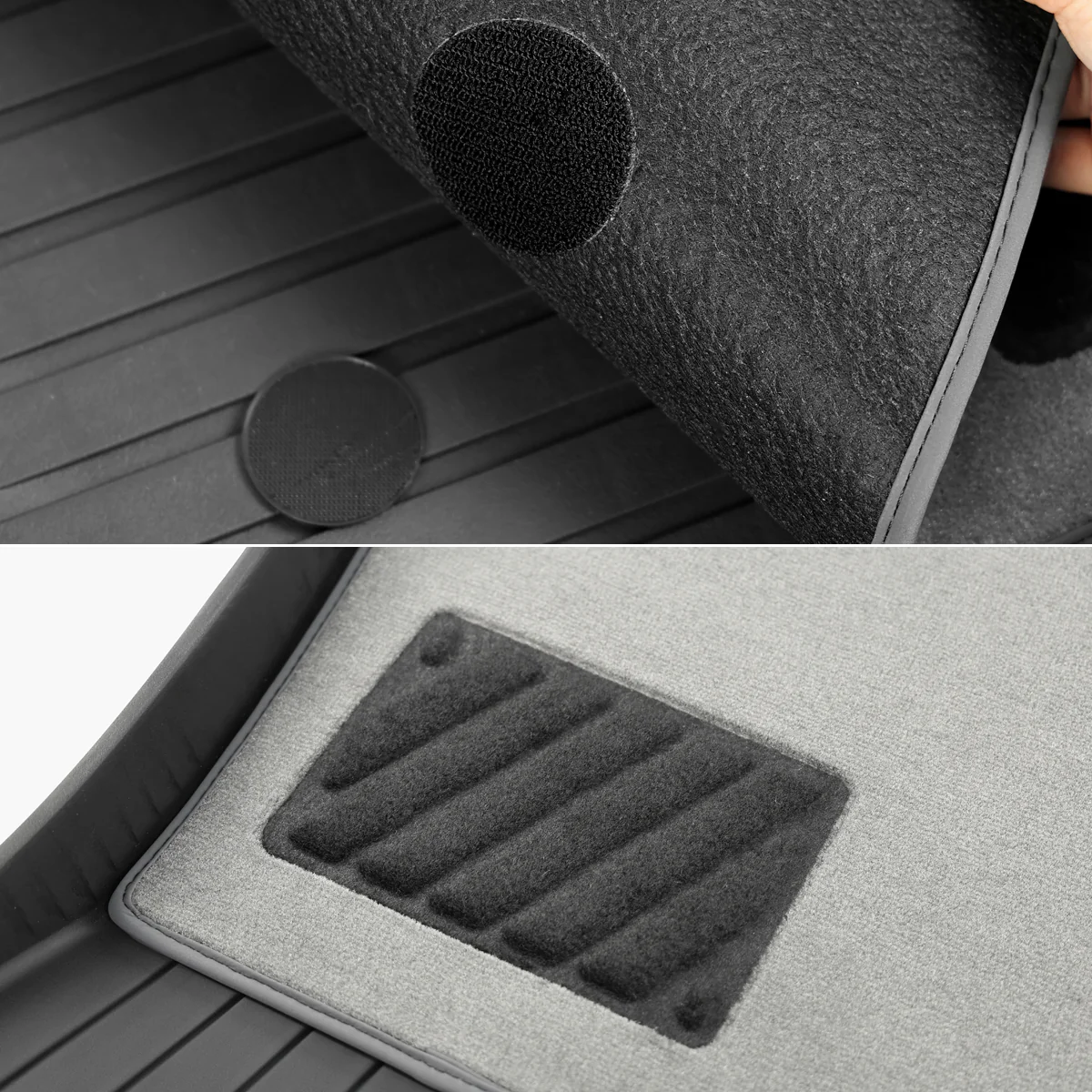 Dual-Layer Eco-Friendly All Weather Interior Liners for Model 3/Y - Image 13