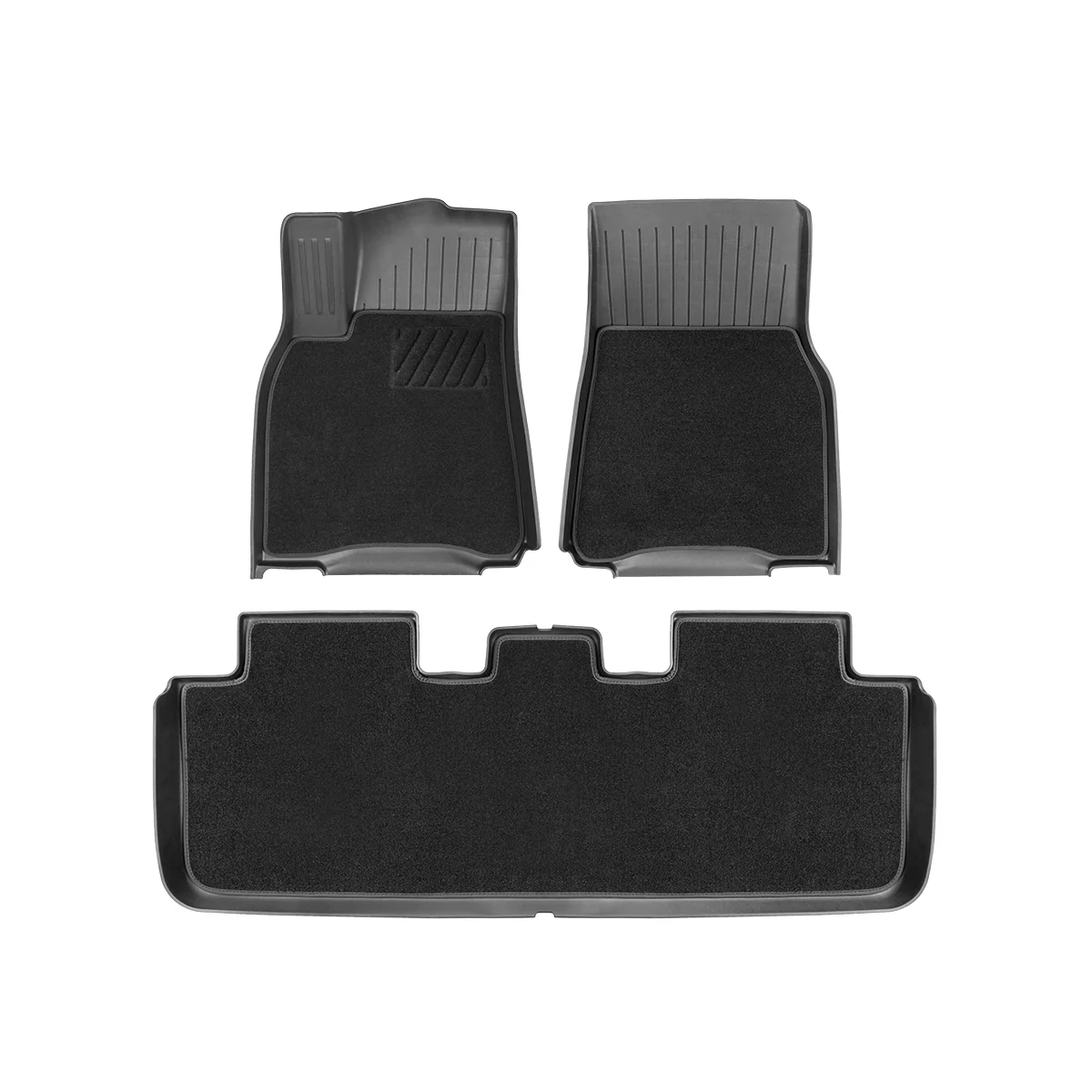 Dual-Layer Eco-Friendly All Weather Interior Liners for Model 3/Y - Image 14