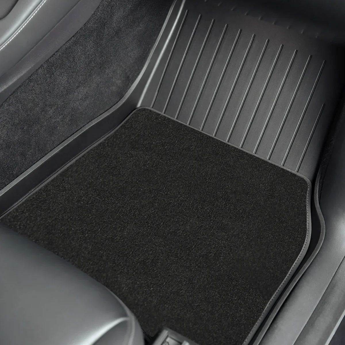 Dual-Layer Eco-Friendly All Weather Interior Liners for Model 3/Y - Image 3