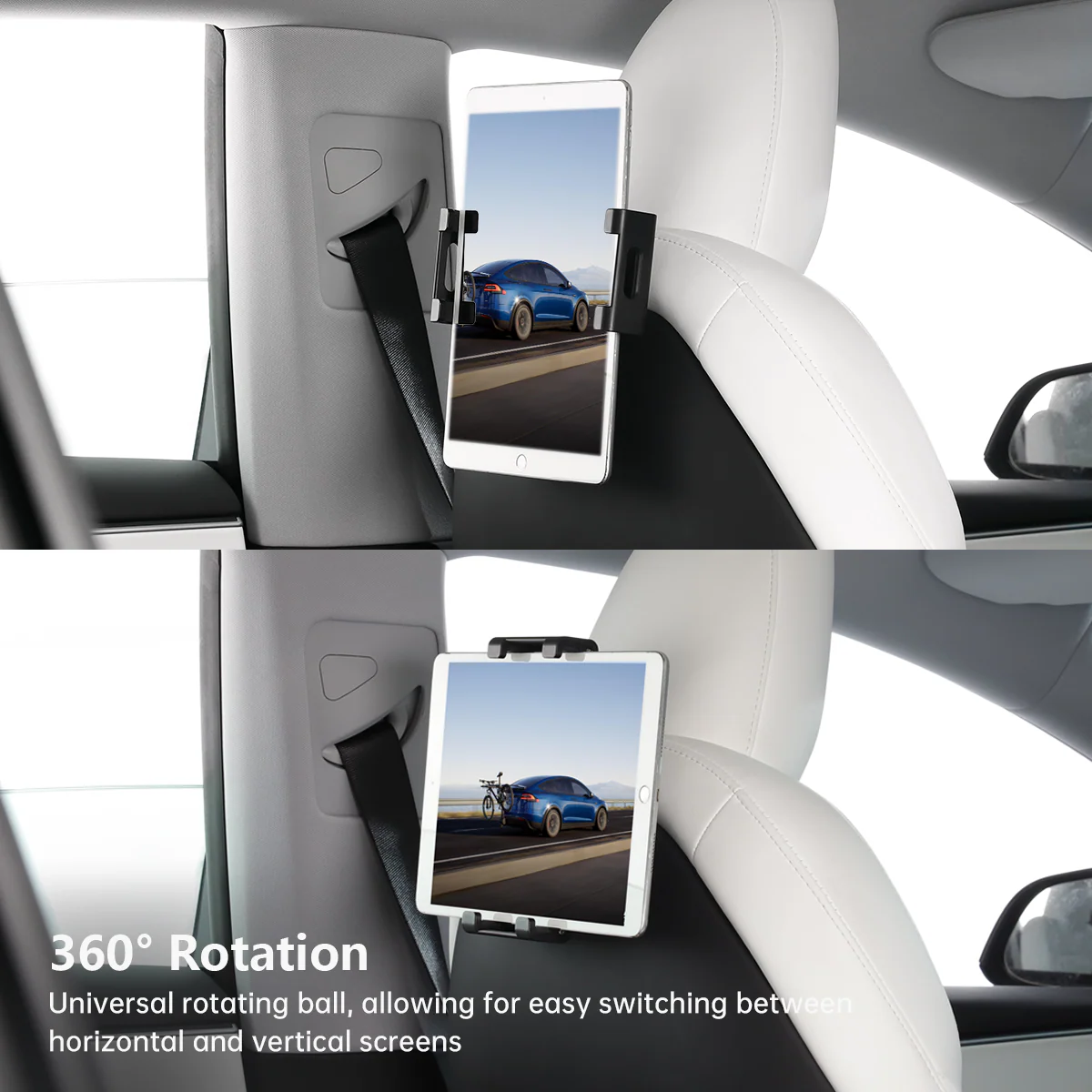 Backseat Headrest Tablet Mount for Model 3/Y/S/X - Image 7