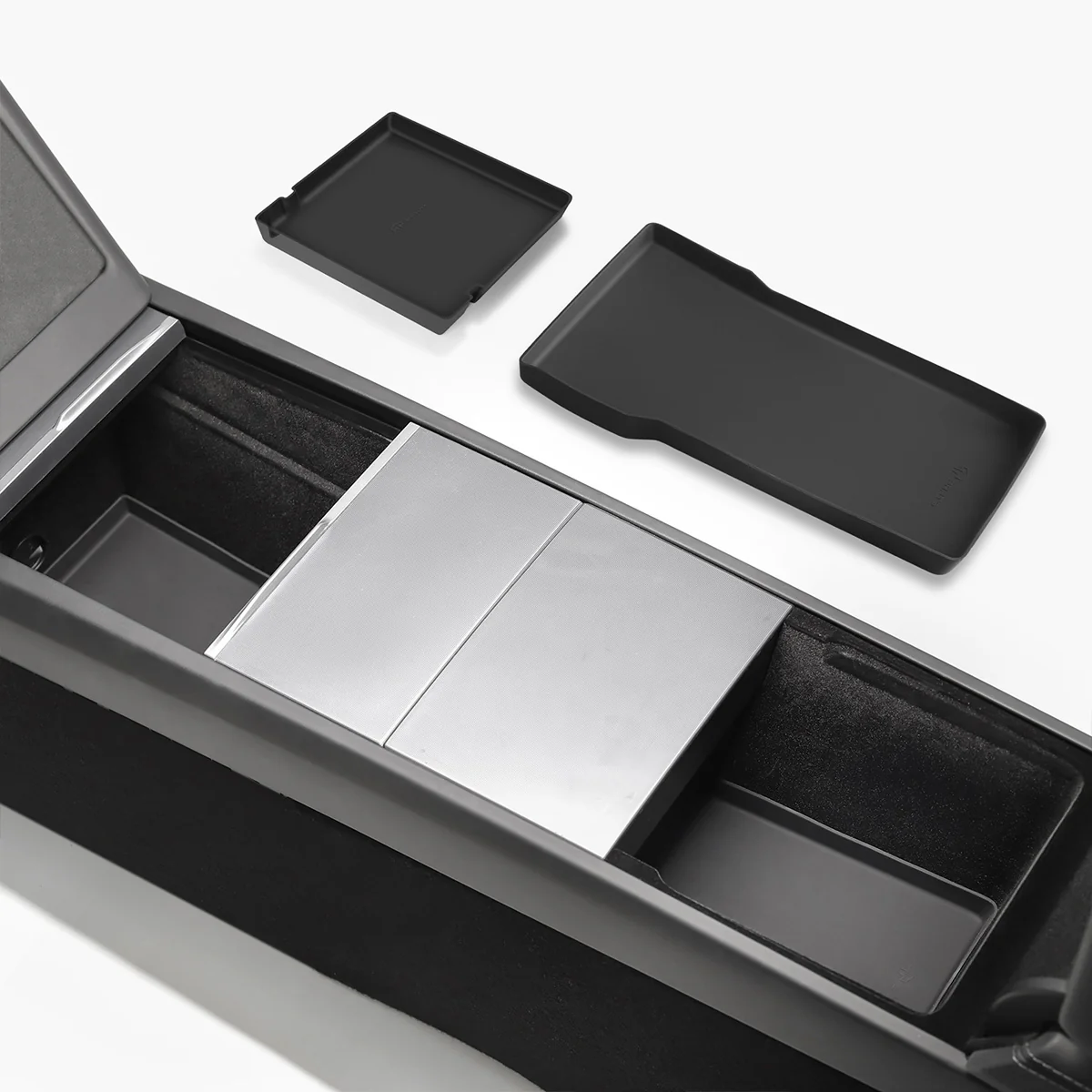 Armrest/Console Silicone Bottom Pad for Model 3/Y - Image 2