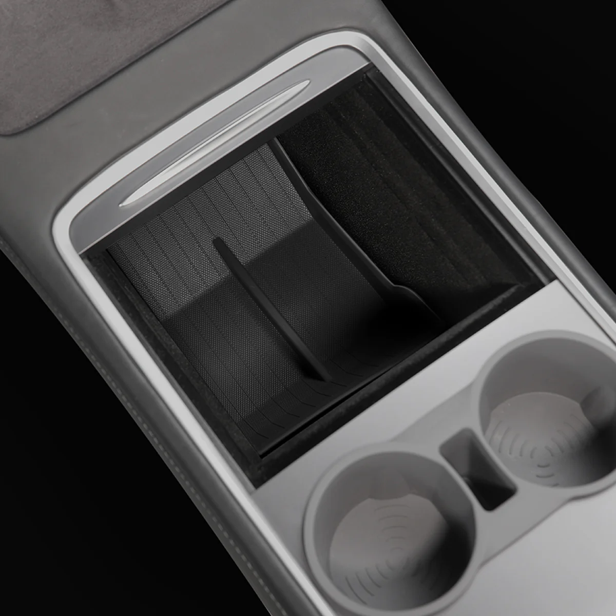 Center Console/Armrest TPE Bottom Pad for Model 3/Y - Image 5