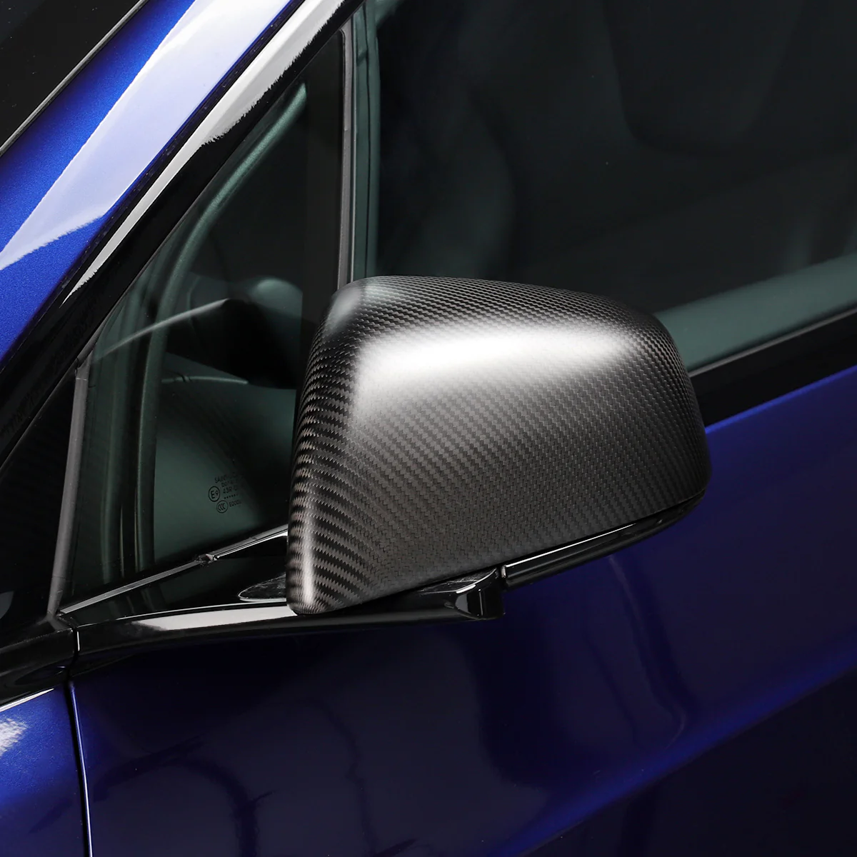 Real Carbon Fiber Side View Mirror Covers for Model S/X - Image 8