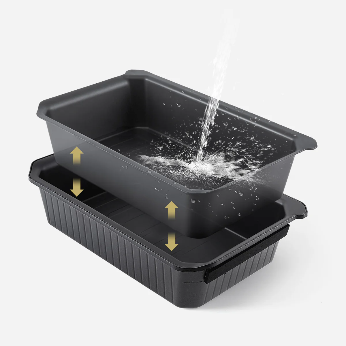 Dual-Layer Under Seat Storage Drawer for Model Y - Image 4