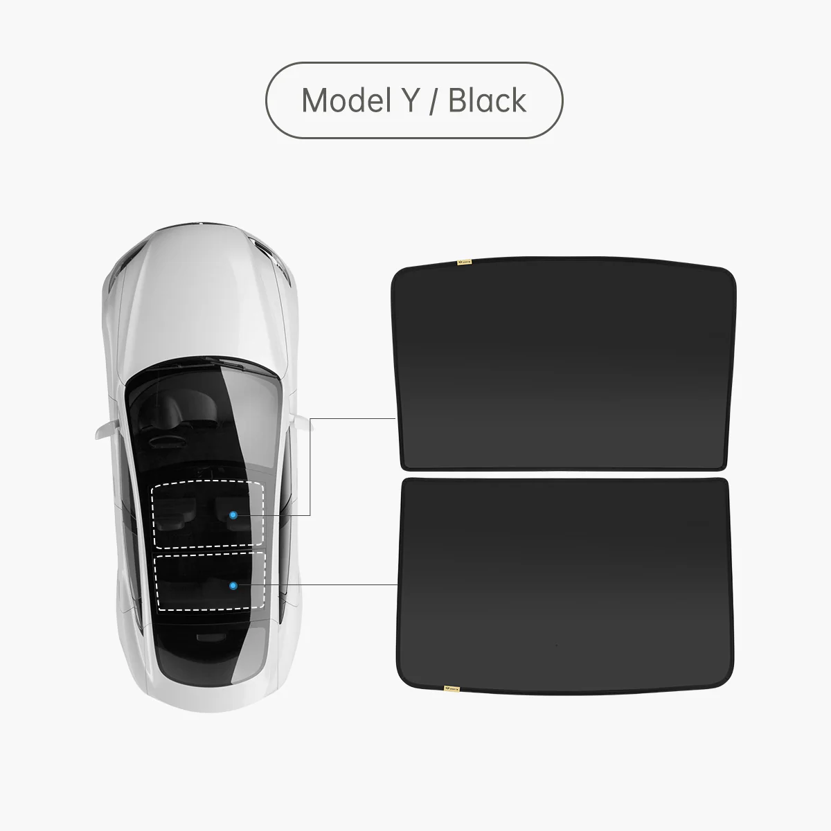 Glass Roof Sunshade for Model Y - Image 10