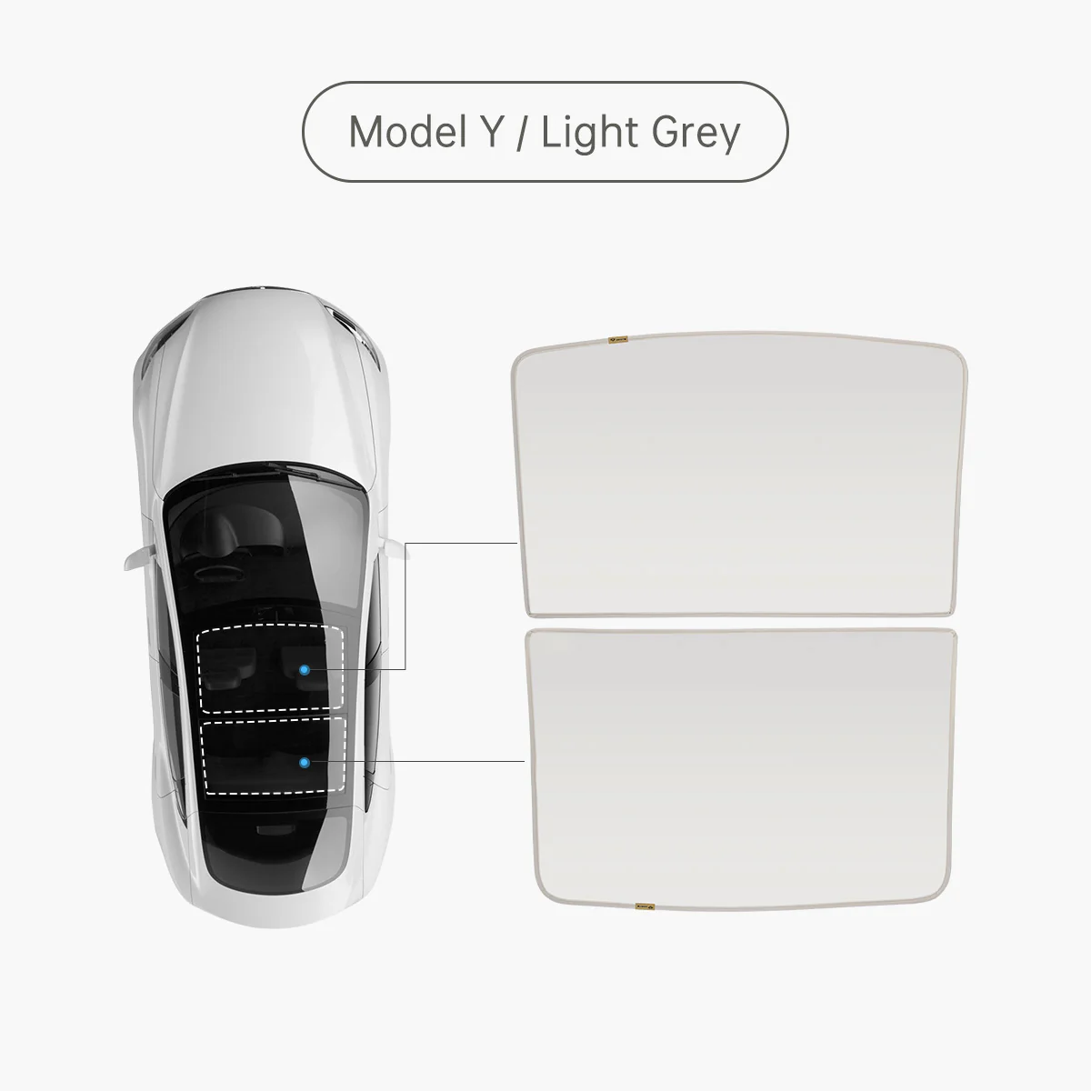 Glass Roof Sunshade for Model Y - Image 9