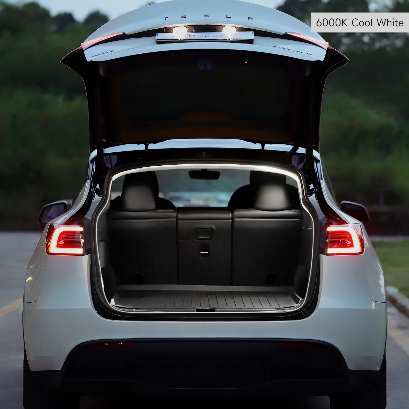 Dual-Mode Trunk LED Strip – Warm & Cool White for Model Y (3000K & 6000K) - Image 7