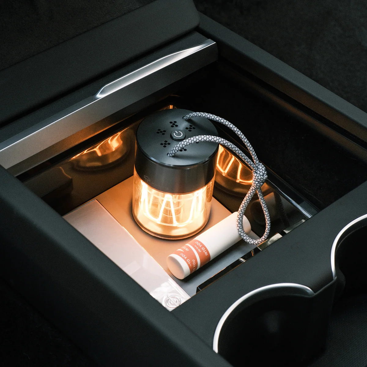 Armrest Clear Storage Box/Center Console Clear Storage Drawer for Model 3 - Image 3