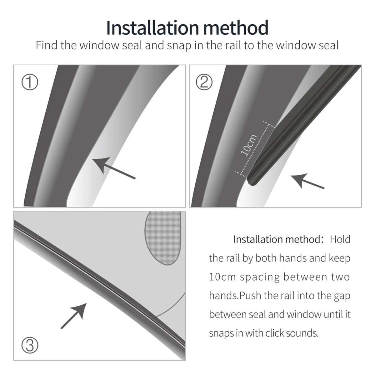 Side Window Sunshade Curtain for Model 3/Y - Image 6