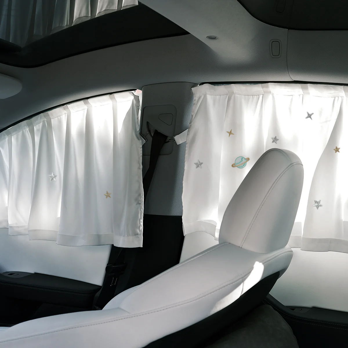 Side Window Sunshade Curtain for Model 3/Y - Image 8
