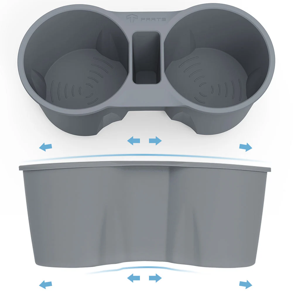 Silicone Console Cup Holder for Model 3/Y - Image 11