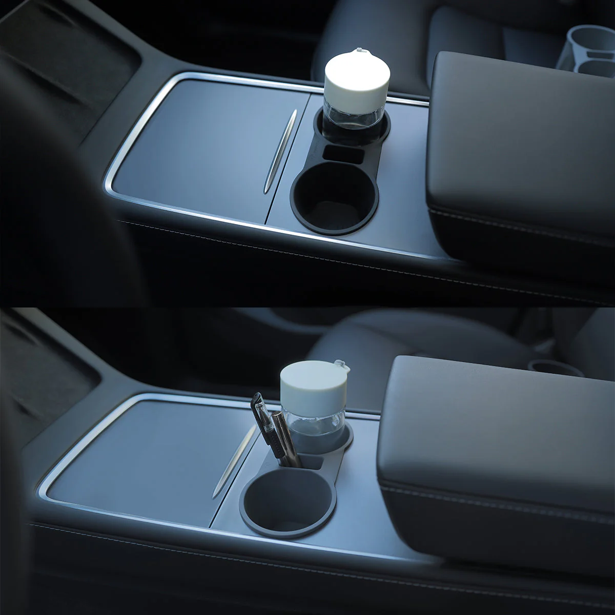 Silicone Console Cup Holder for Model 3/Y - Image 6