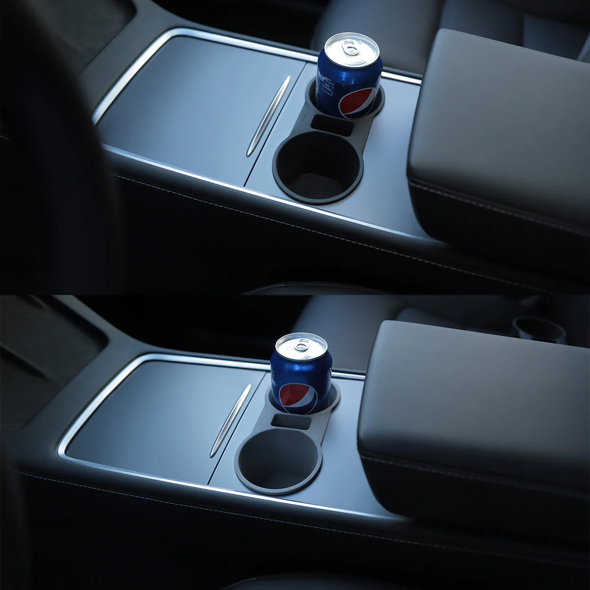 Silicone Console Cup Holder for Model 3/Y - Image 7
