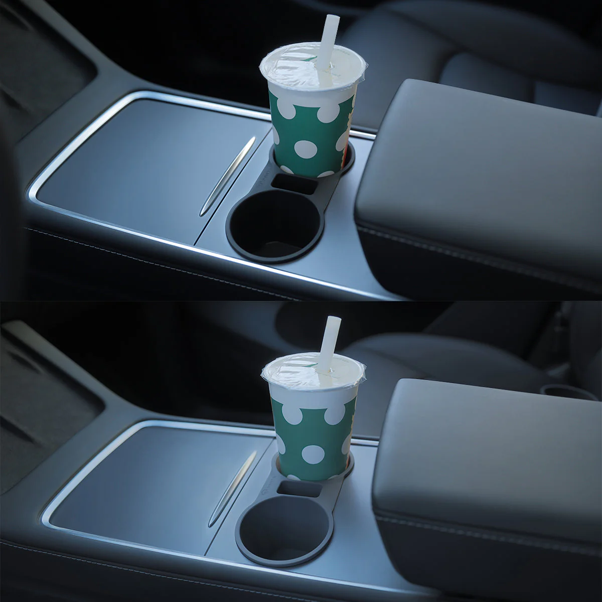 Silicone Console Cup Holder for Model 3/Y - Image 8
