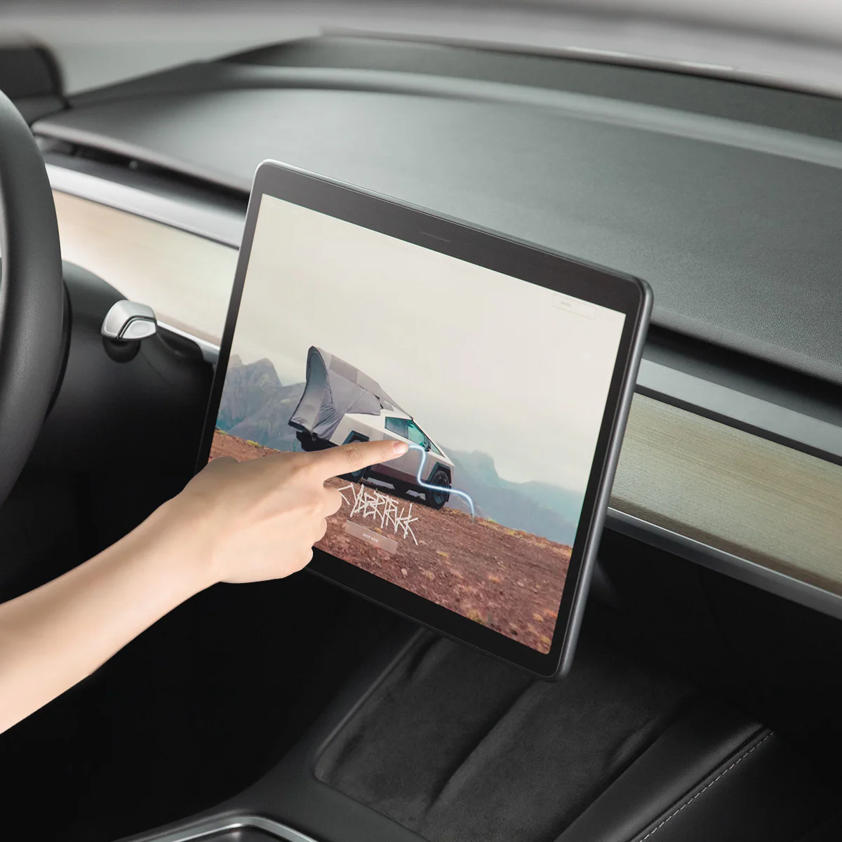 Tempered Glass Screen Protector for Model 3/Y - Image 8