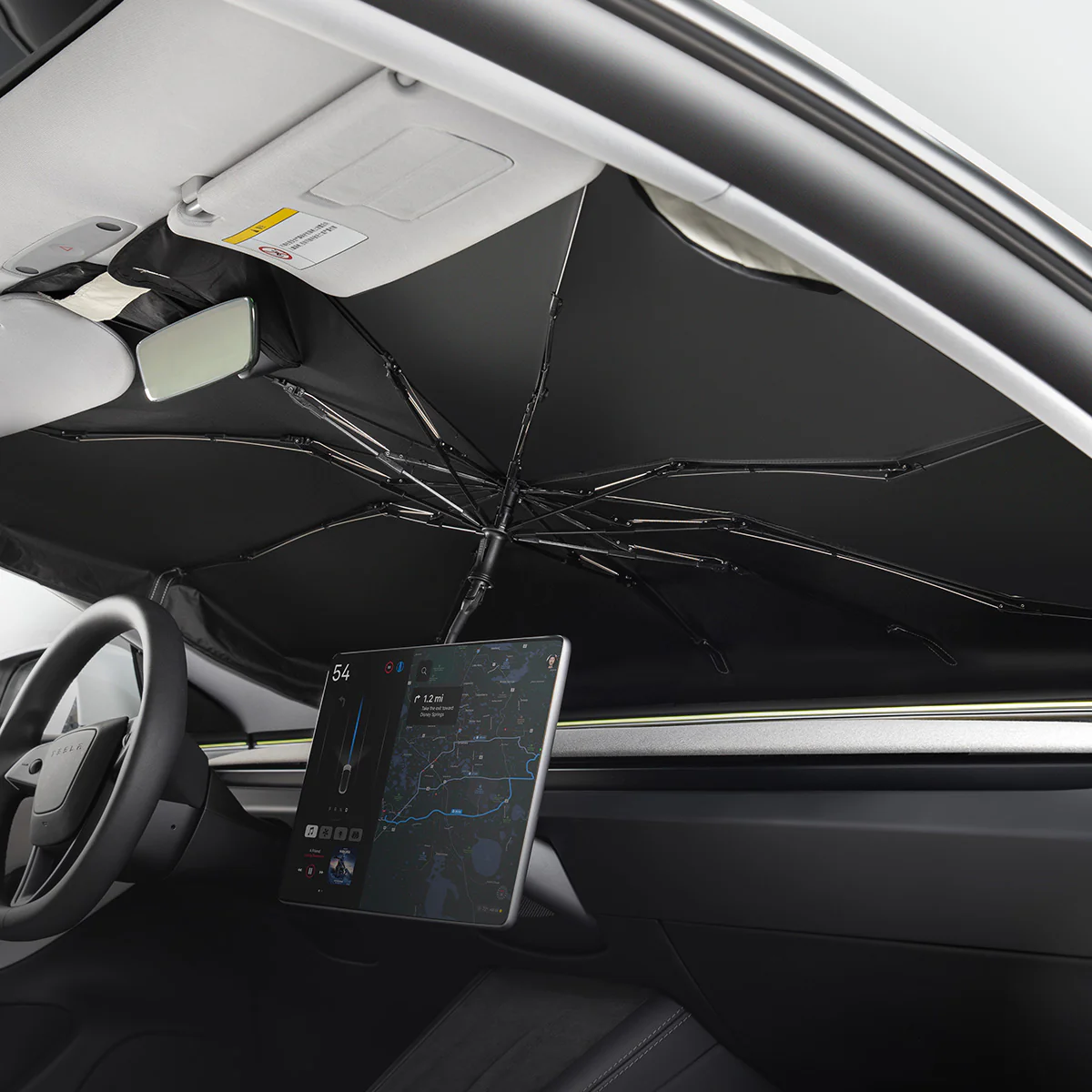 Windshield Sunshade Umbrella for Model 3/Y - Image 3