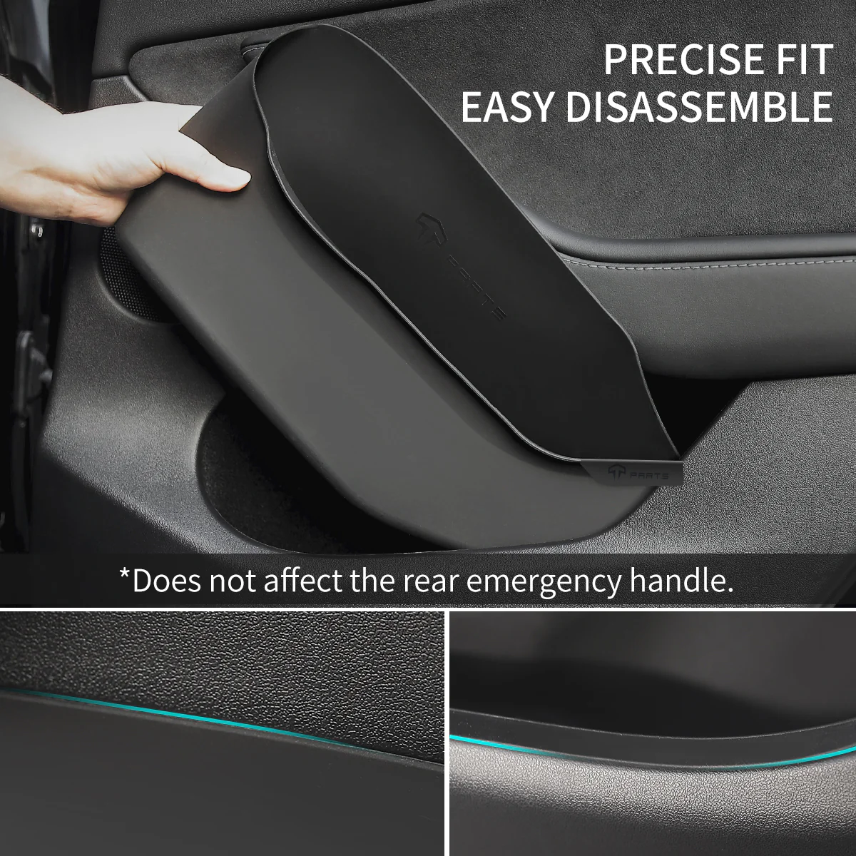 Silicone Door Side Storage Compartment Set for Model Y - Image 7