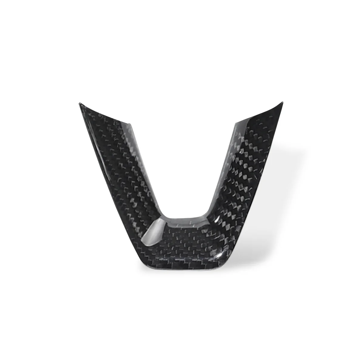 Real Carbon Fiber Steering Wheel Cover for Model 3/Y - Image 9
