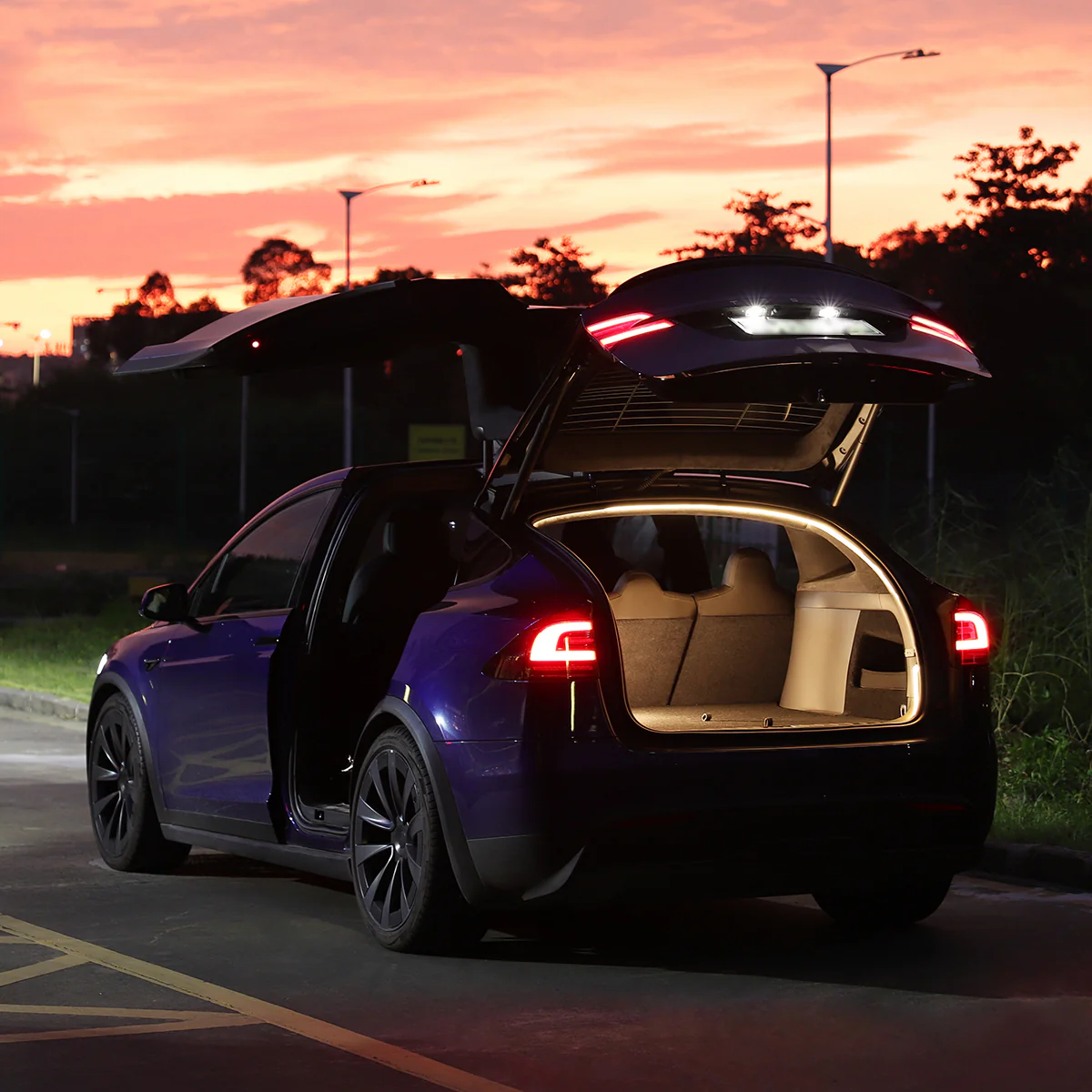 Trunk LED Strip for Model X